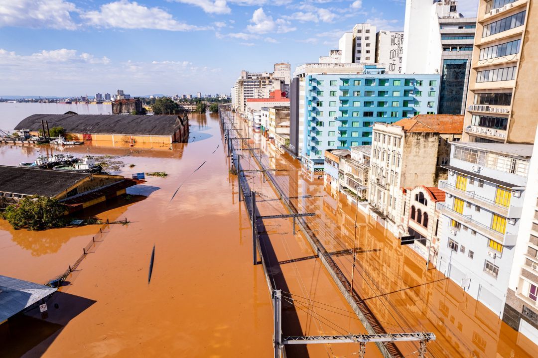Sul soma 41,5% dos desastres causados por chuvas nos últimos 13 anos